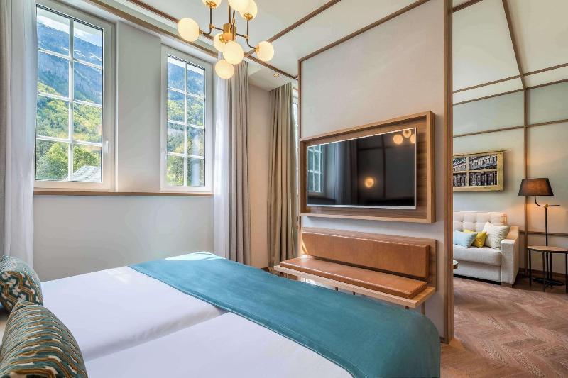 Canfranc Estacion Royal Hideaway Hotel ภายนอก รูปภาพ